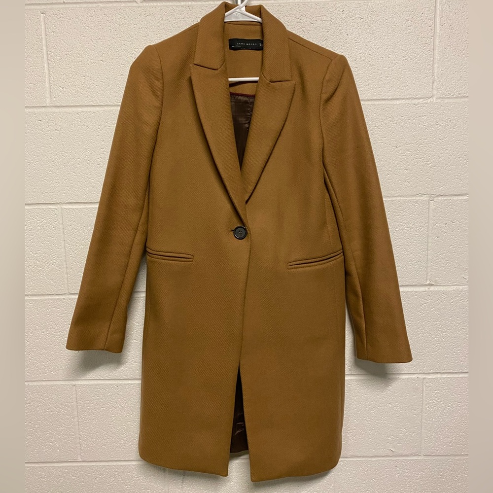 Zara long blazer jacket